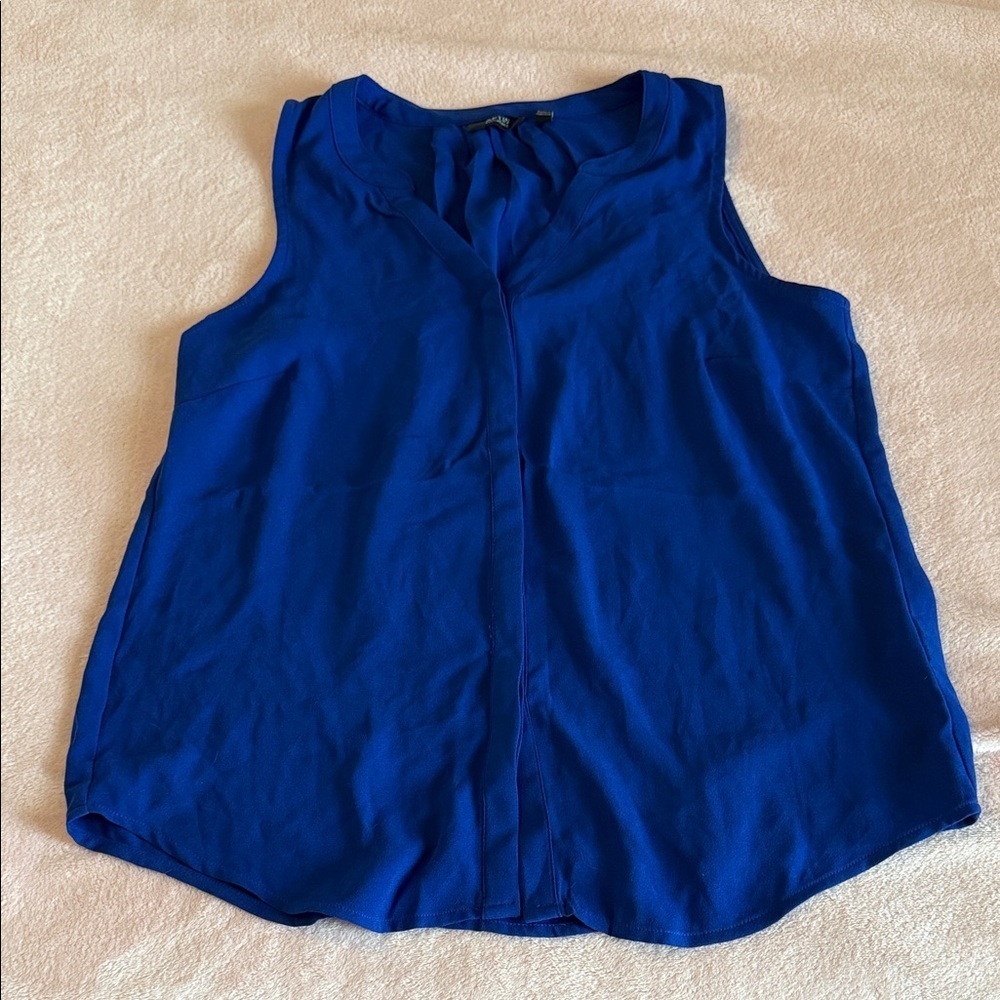 Apt. 9 Royal Blue Sleeveless Blouse